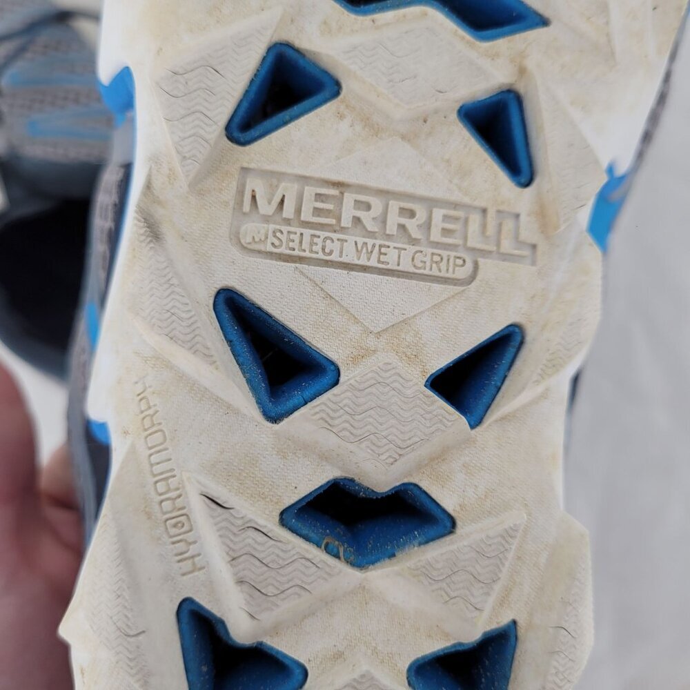 Merrell Mens 9.5 blue gray Tetrex Vapor Performance footwear water shoes J18485 - Picture 10 of 11